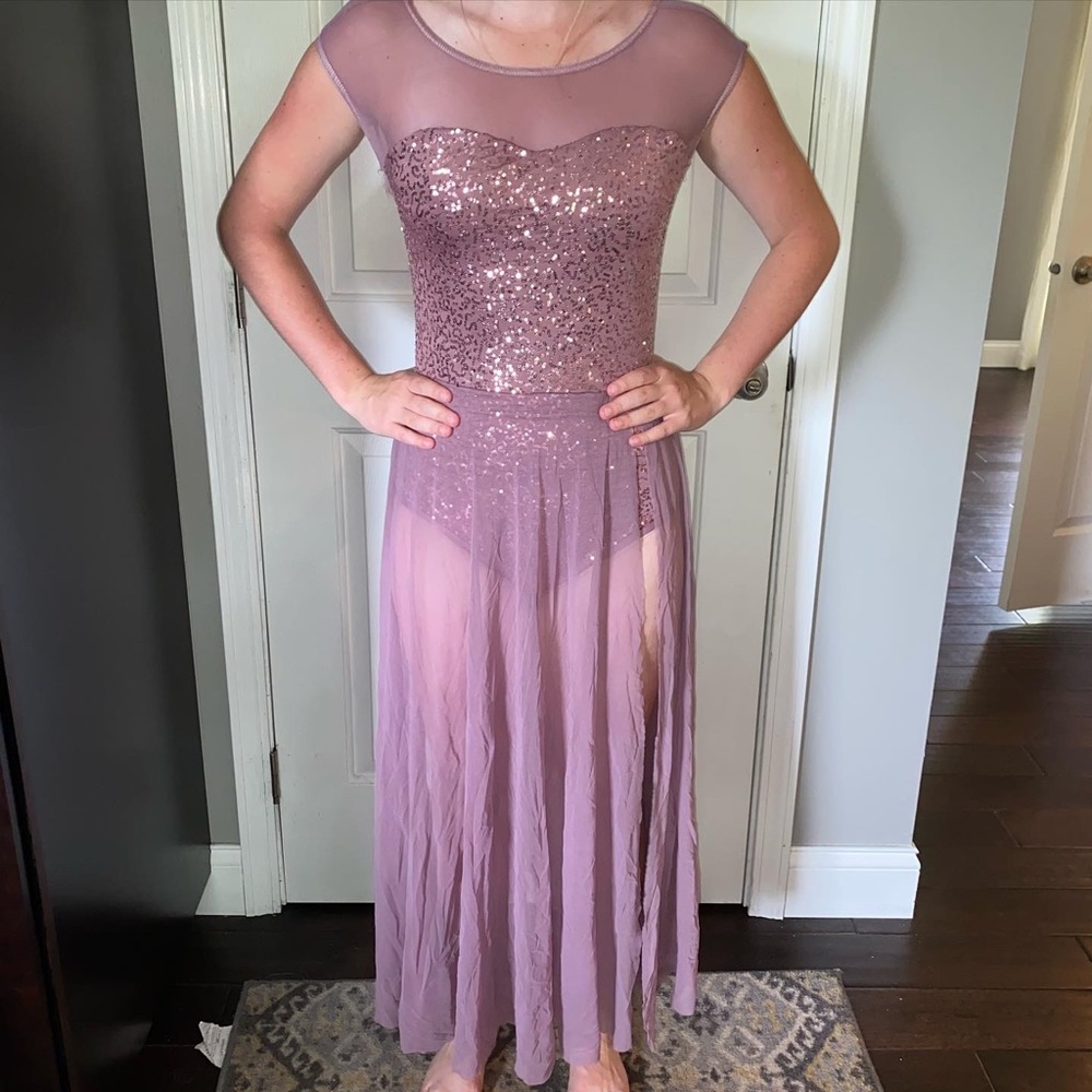Mauve Dance Costume